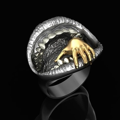 Devourer ring 3D print model