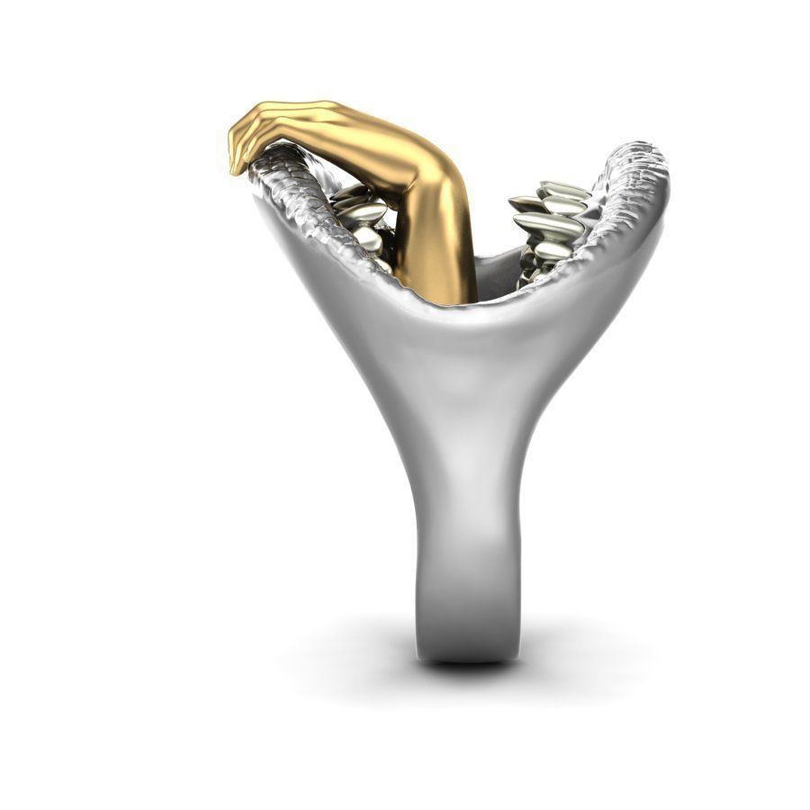 Devourer ring 3D print model_5