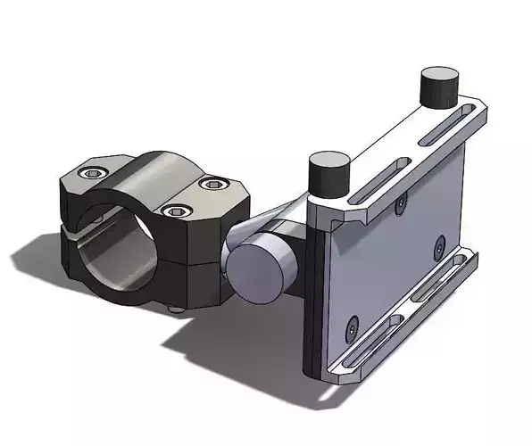 Mountain bike Advanced phone holder 3D print model