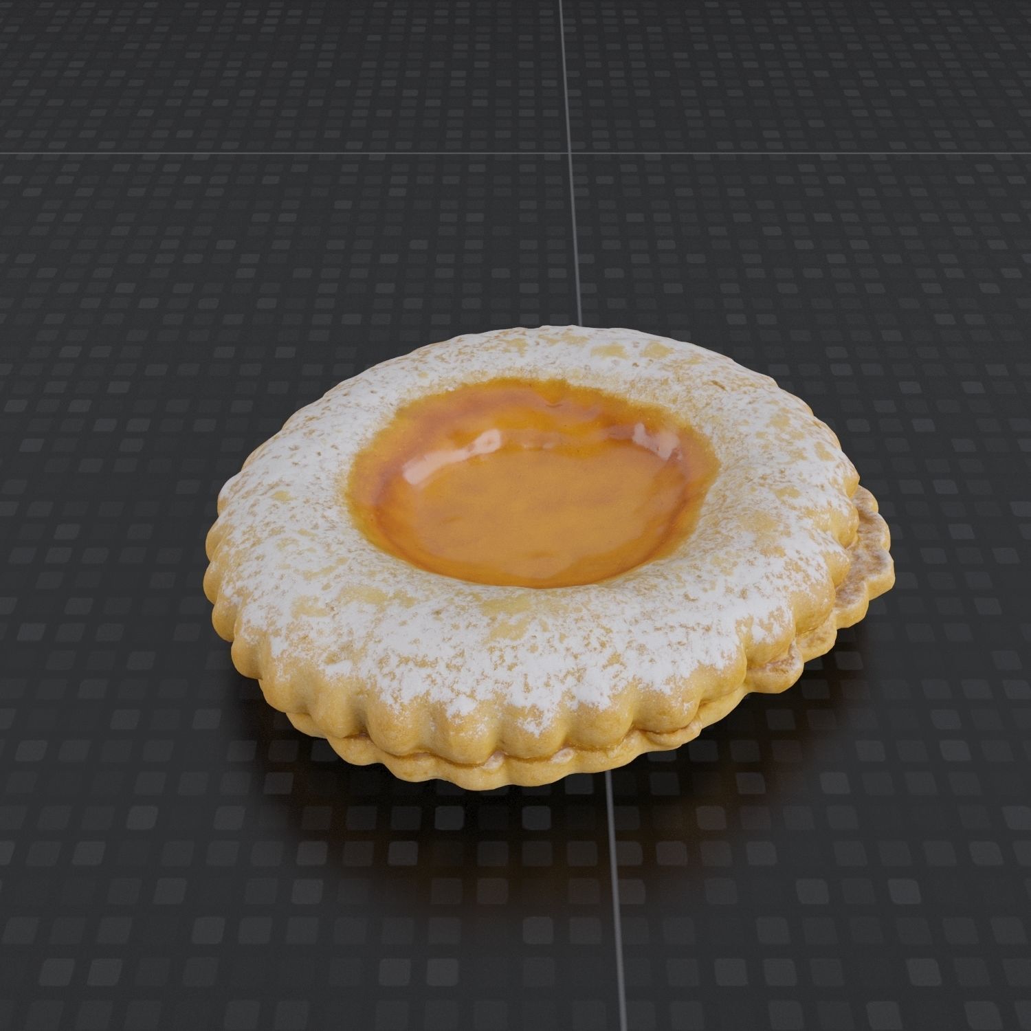 Pastry Set 01 3D model_4