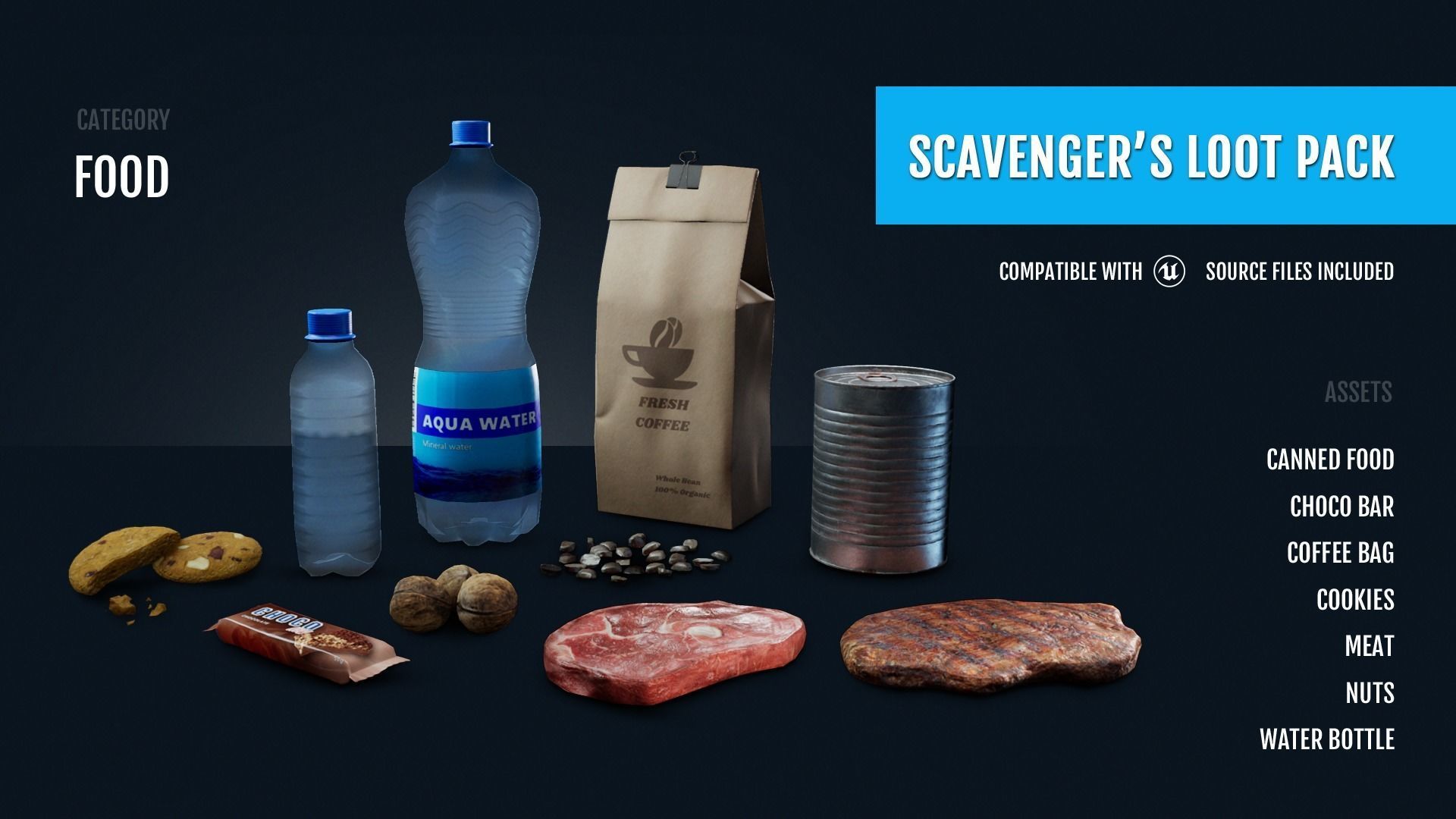 Scavengers Loot Pack - Complete Pack Low-poly 3D model_3