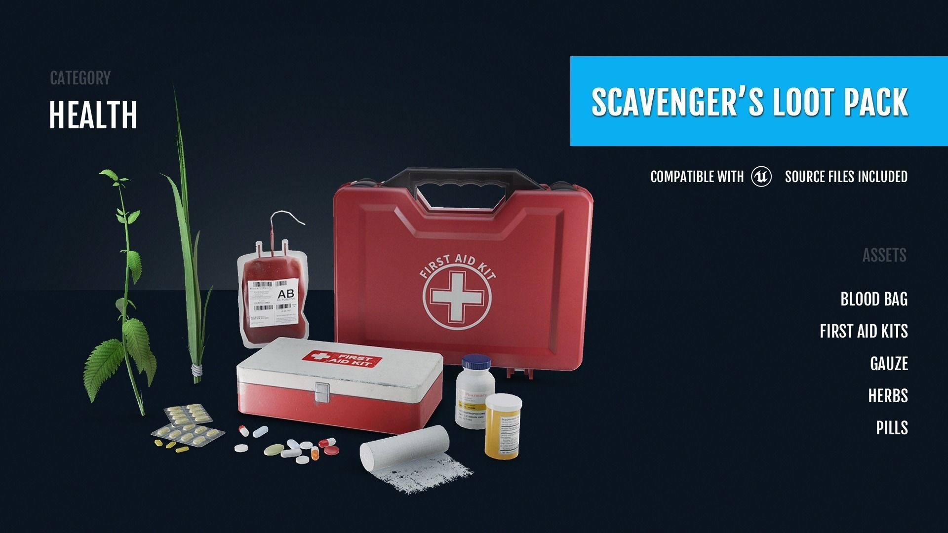 Scavengers Loot Pack - Complete Pack Low-poly 3D model_4