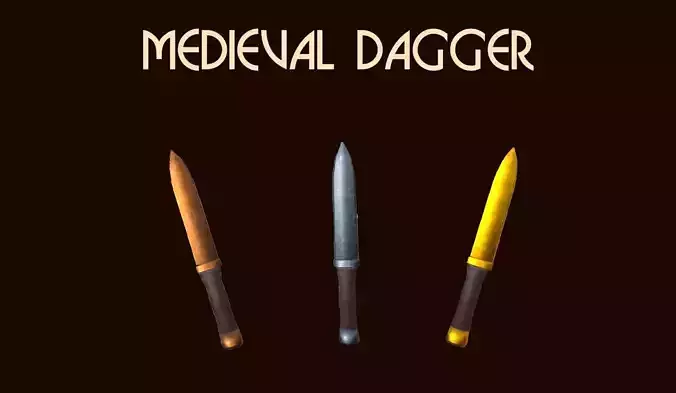 Customizable Medieval Dagger