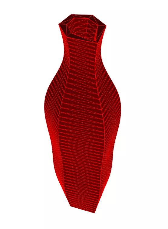 Vase 6-12 3D print model_0