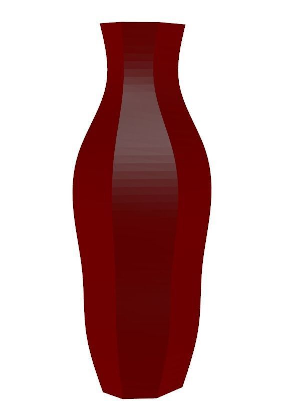 Vase 6-12 3D print model_1