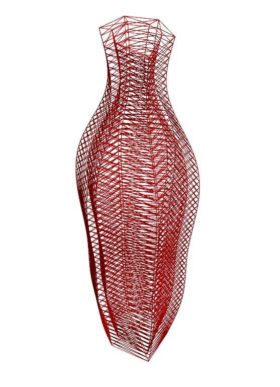 Vase 6-12 3D print model_6