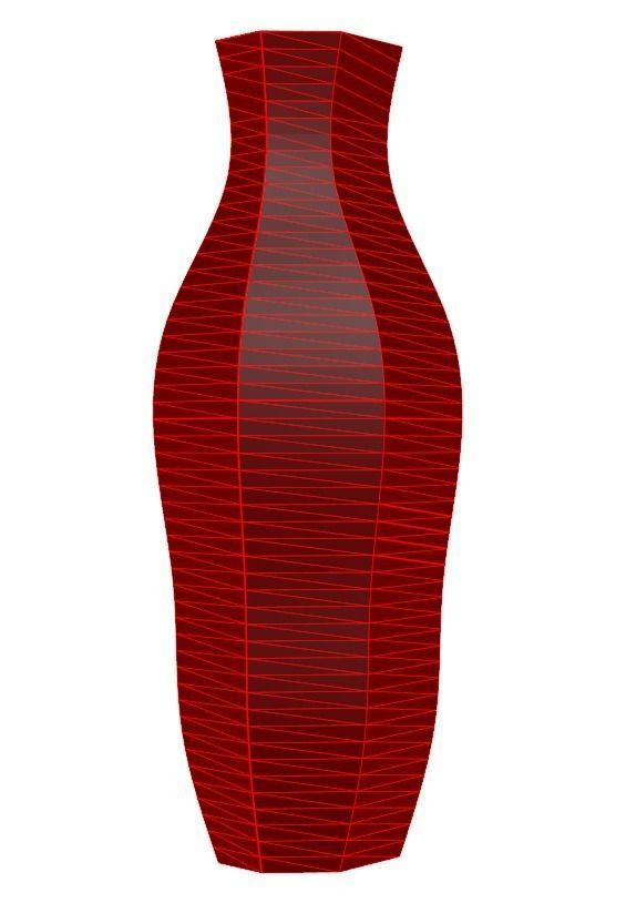 Vase 6-12 3D print model_3
