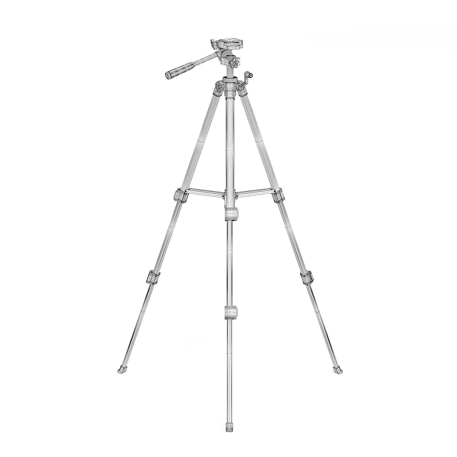 Tripod 3D Model 3D model_1