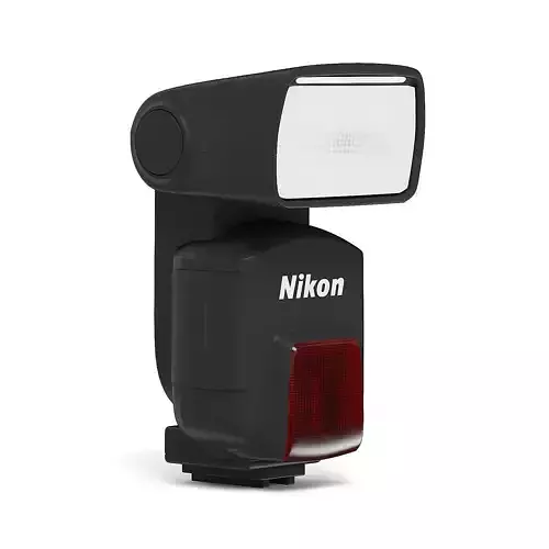 Camera Flash Lamp 3D Model 3D model