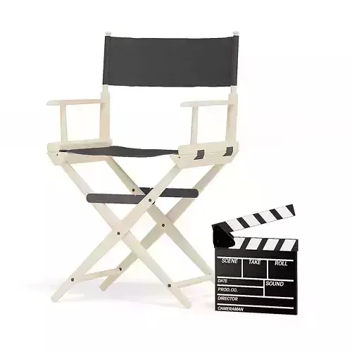 Director  Chair 3D Model 3D model