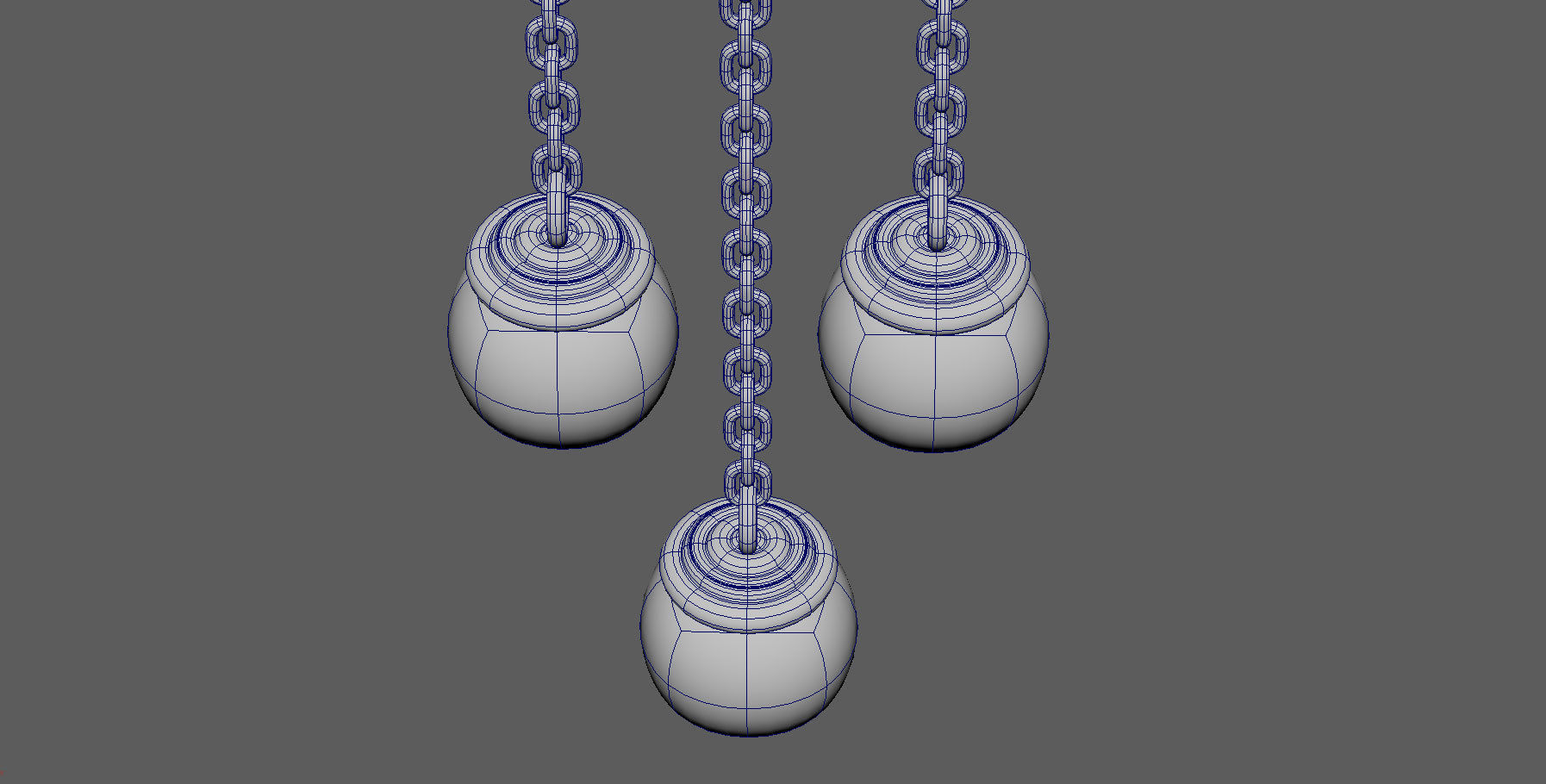 Chinese Traditional Flower Golden Hairstick-Hair Pin-Accessories Low-poly 3D model_13