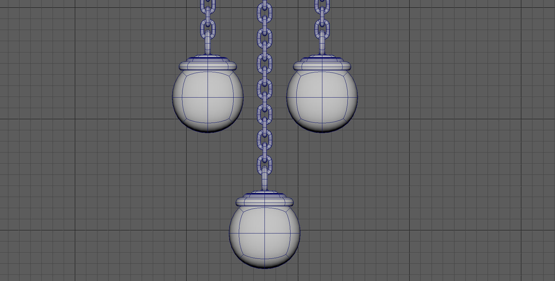 Chinese Traditional Flower Golden Hairstick-Hair Pin-Accessories Low-poly 3D model_14