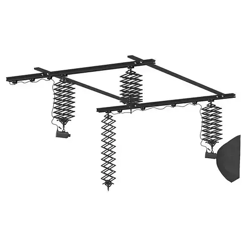 Ceiling Rail System 3D Model