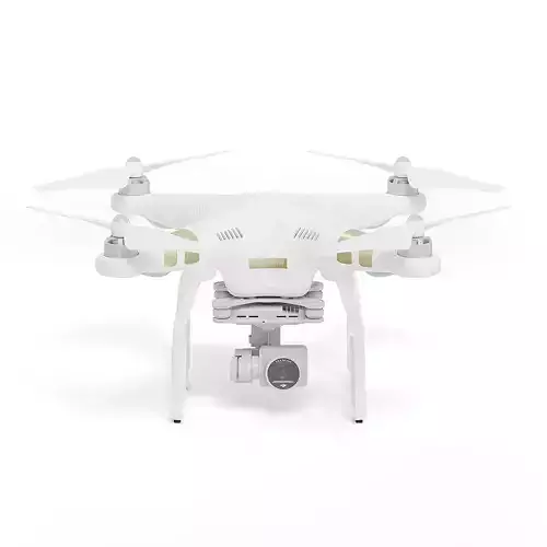 Drone 3D Model dji phantom quadcopter