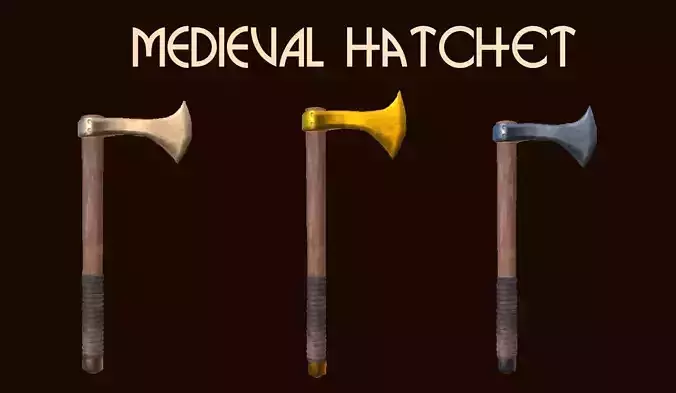 Custom Medieval Hatchet