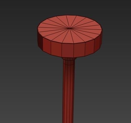 Golden ball 3D model_2