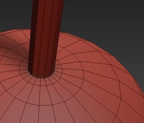 Golden ball 3D model_6