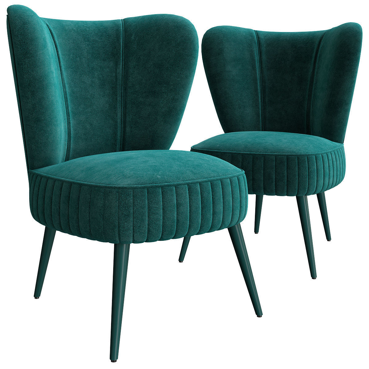 Chair Collection 14 pieces 3d model 3D model_1