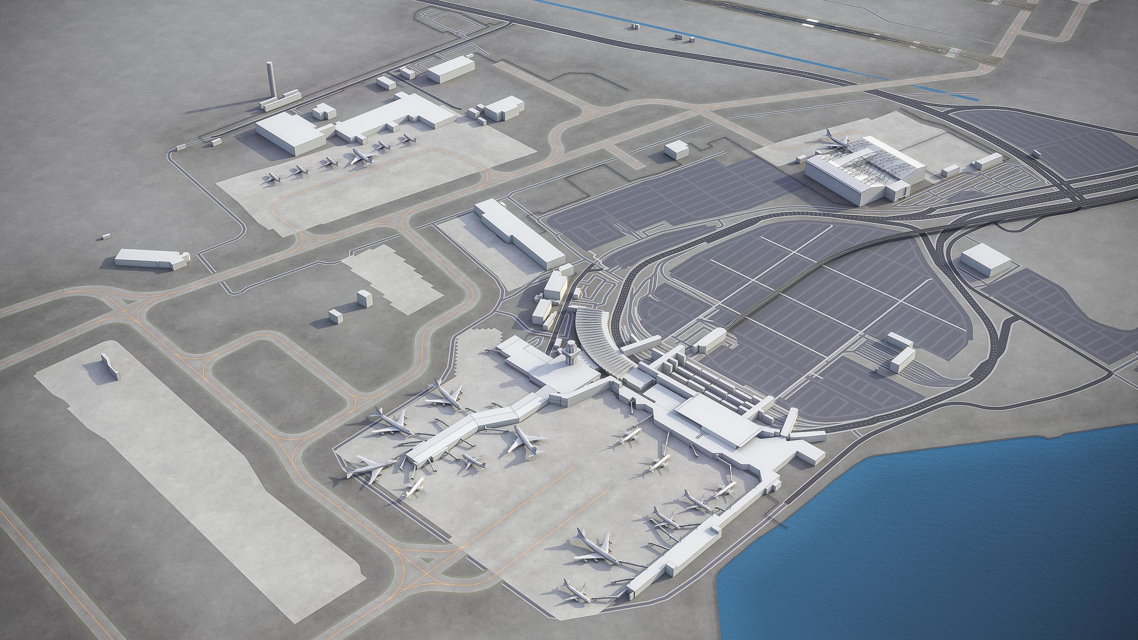 Oakland  Low-poly 3D model_35