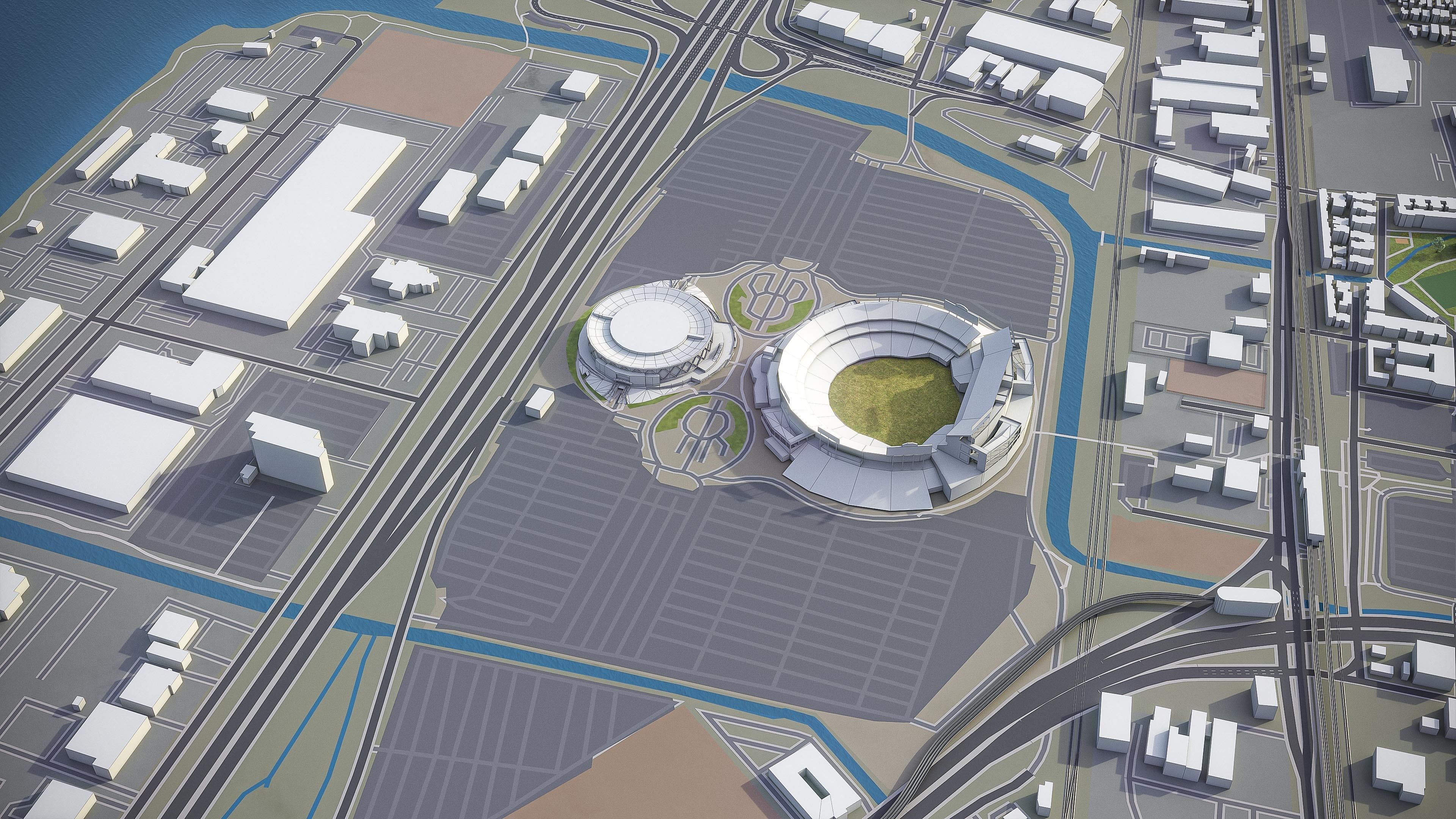 Oakland  Low-poly 3D model_23