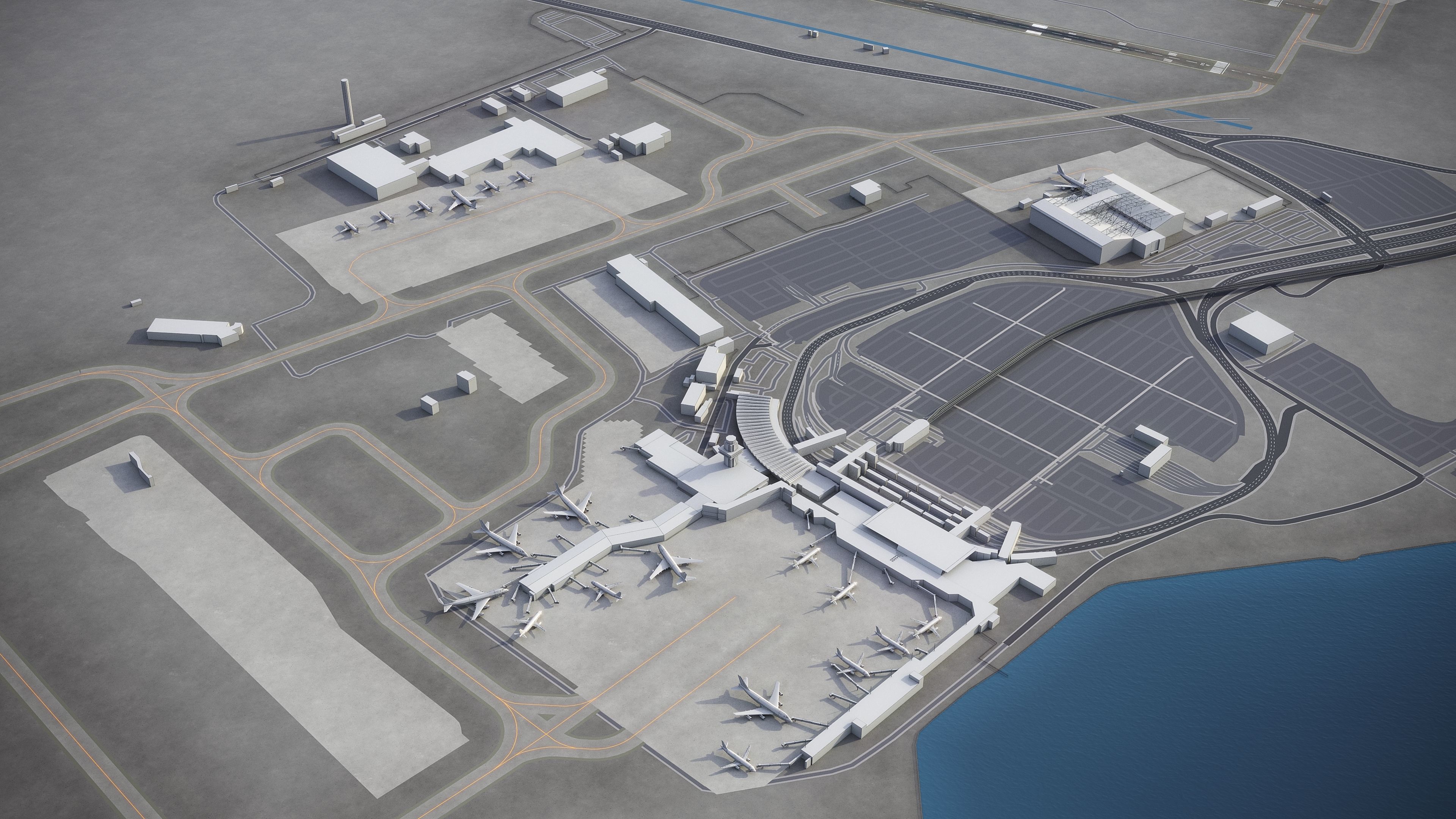 Oakland  Low-poly 3D model_37