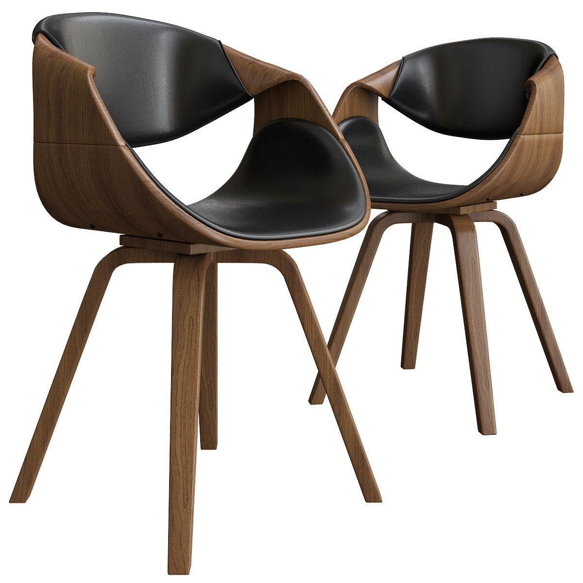 Chair - armchair and Barstool Collection 24 pieces 3d model 3D model_6