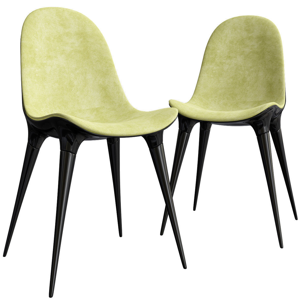 Chair - armchair and Barstool Collection 24 pieces 3d model 3D model_7