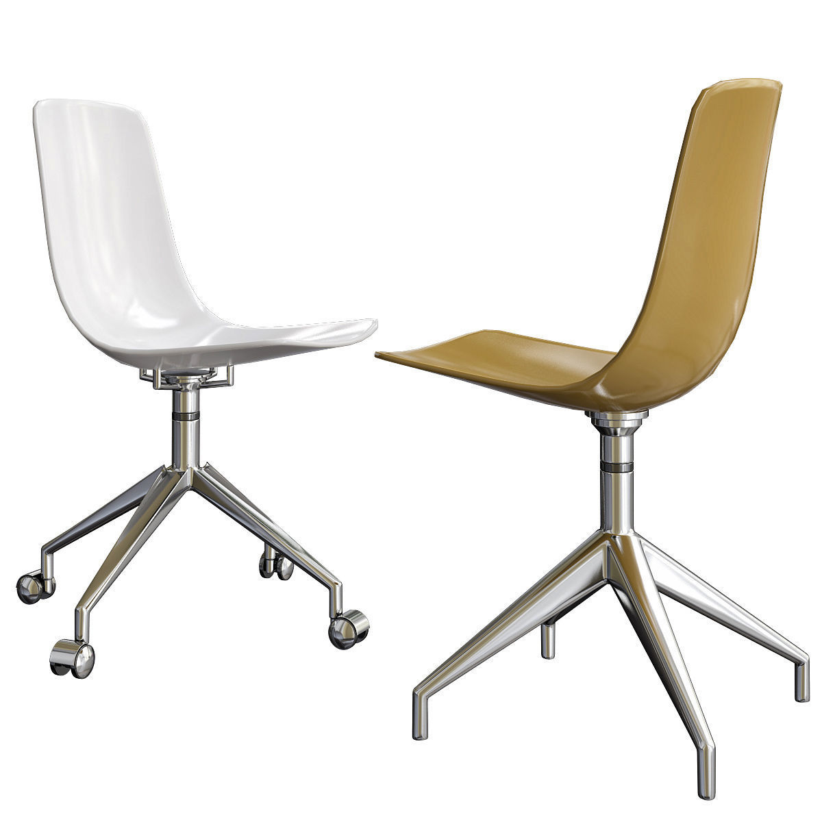 Chair - armchair and Barstool Collection 24 pieces 3d model 3D model_12