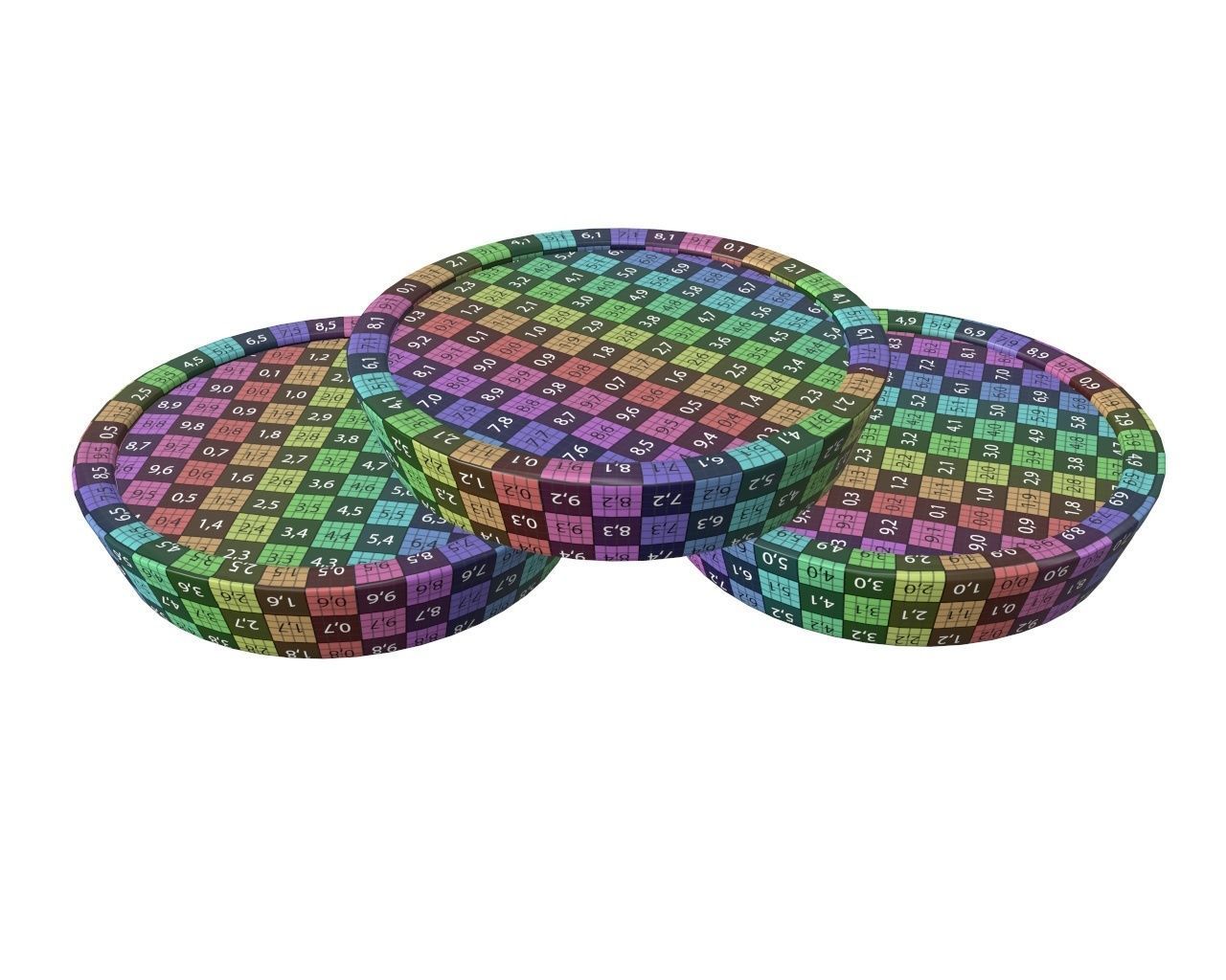 Biscuits with chocolate 3D model_9