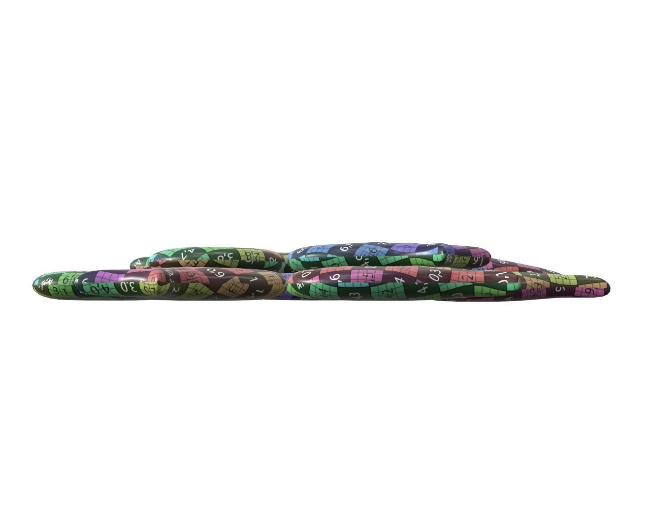 Fish cookie 3D model_11