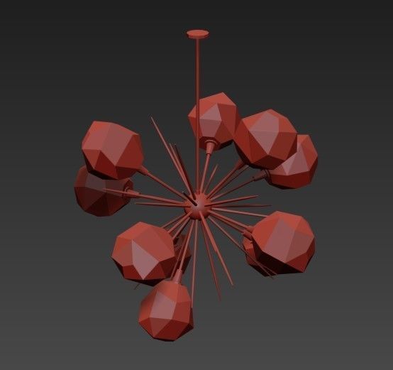 podvesnoy svetilnik hammerton studio gem gallery 3D model_7