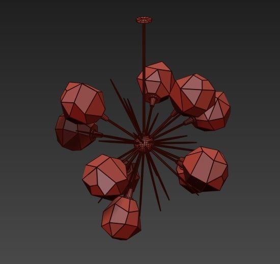 podvesnoy svetilnik hammerton studio gem gallery 3D model_1