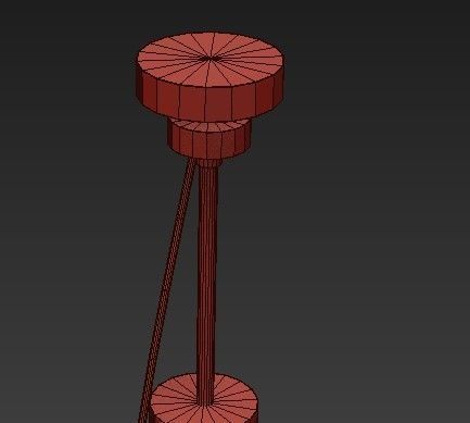 Nest Cone Copper 3D model_2