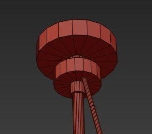 Nest Cone Copper 3D model_5