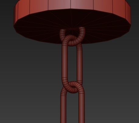 Sputnik Chandelier 60 12 3D model_2