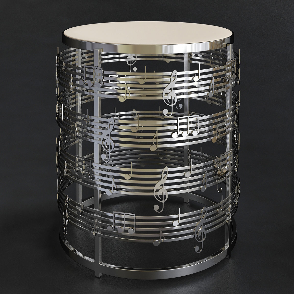 Coffee Table Collection 3d model 3D model_24