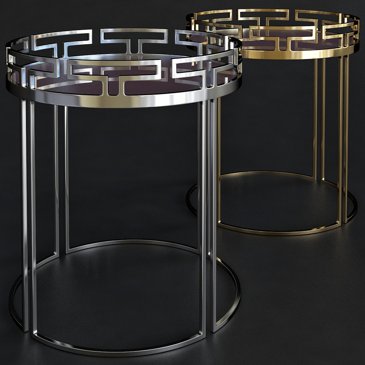 Coffee Table Collection 3d model 3D model_9