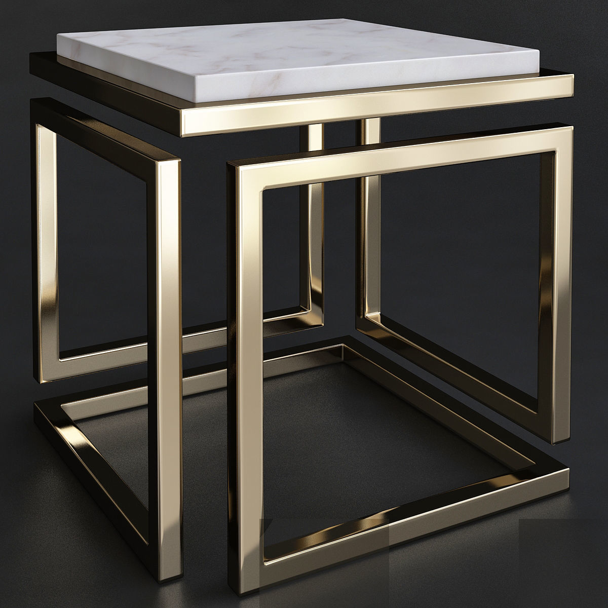 Coffee Table Collection 3d model 3D model_5