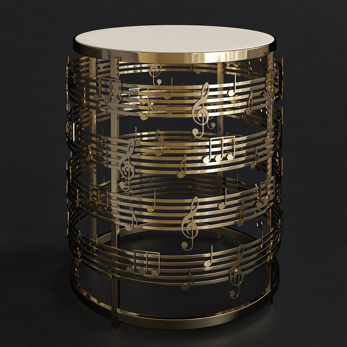 Coffee Table Collection 3d model 3D model_25