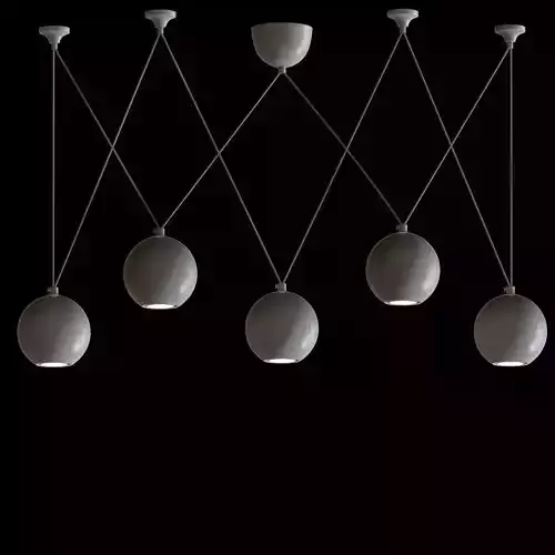 Multisphere Pendant White 5