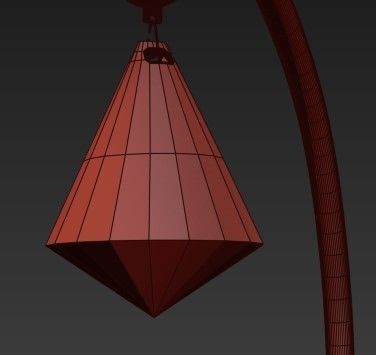Crystal Pendant 111 3D model_4