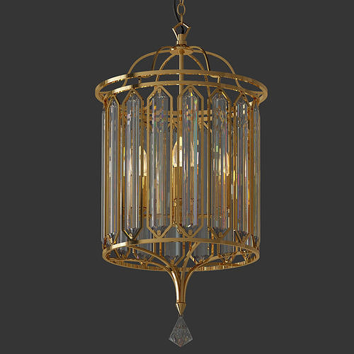 Crystal Pendant 111 3D model