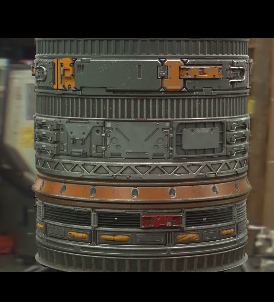 Sci Fi trim sheet textures 01 Texture_5