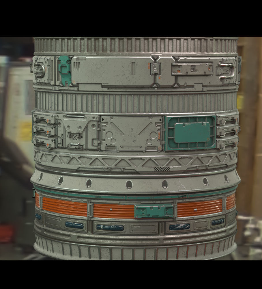 Sci Fi trim sheet textures 01 Texture_3