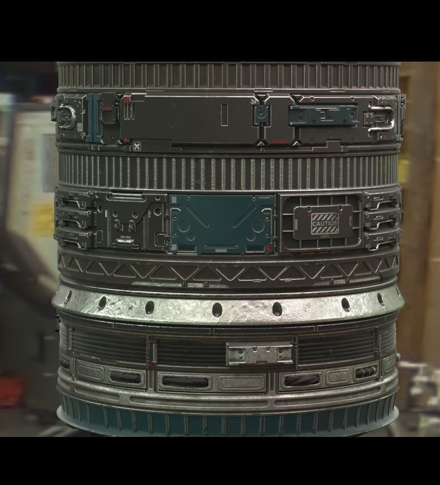 Sci Fi trim sheet textures 01 Texture_4