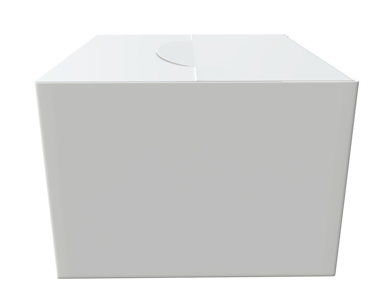 Package blank white closed large mock up 3D model_3