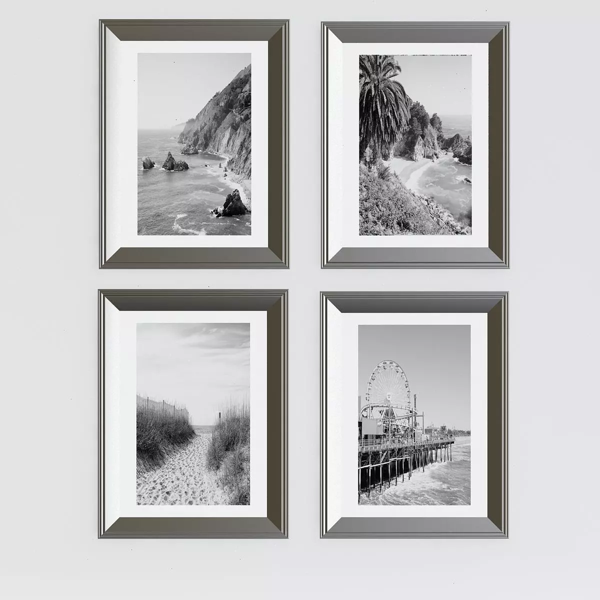 Frame 1 set of framed prints 3D model