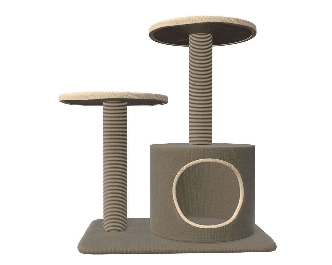 Pet playhouse 04 3D model_2