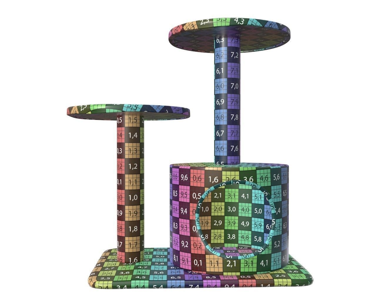 Pet playhouse 04 3D model_10