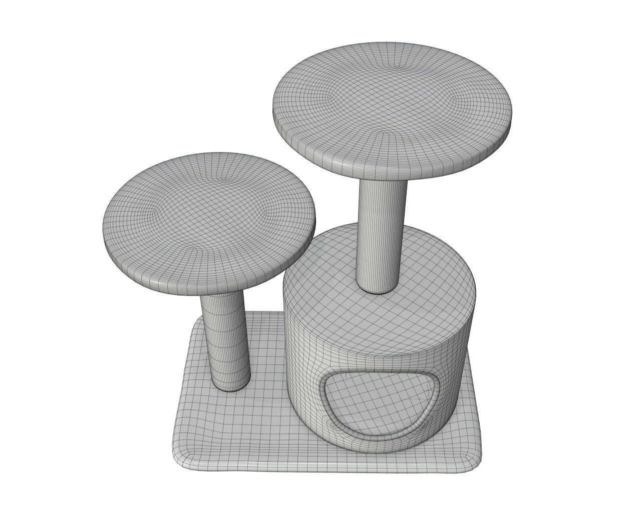 Pet playhouse 04 3D model_8